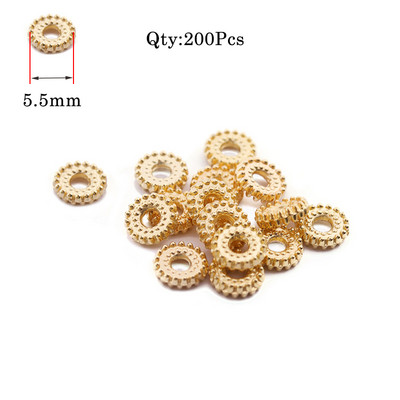 100–400 tk CCB võluhelmed ehete valmistamiseks Rataste helmeste lamedad ümmargused tähed, kuulmiskujulised helmed, isetehtud käevõrud, tarvikud