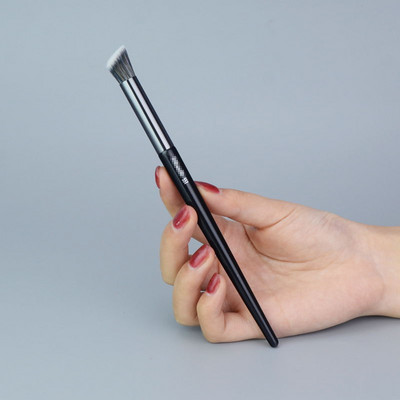 1db Angled Foundation smink ecsetek Fan Powder Smink ecsetek 3D Bronzer Blusher stippling ecset Szemhéjpúder korrektor Szemöldök