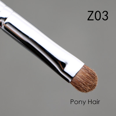 Lauvärvi kulmupintsel Kvaliteetne kitseponi karvade hõõguv varjund lauvärvi kulmumeigipintslid