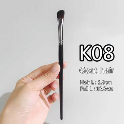 Lauvärvi kulmupintsel Kvaliteetne kitseponi karvade hõõguv varjund lauvärvi kulmumeigipintslid