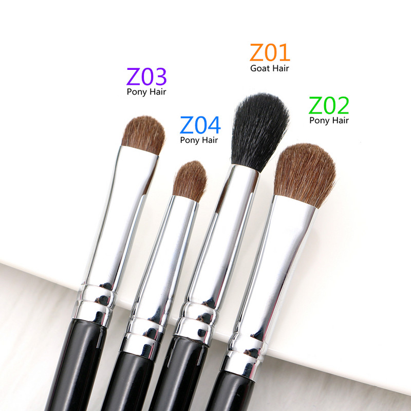 Lauvärvi kulmupintsel Kvaliteetne kitseponi karvade hõõguv varjund lauvärvi kulmumeigipintslid