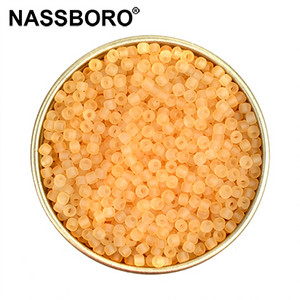 Kb.1000db 2 mm-es matt átlátszó cseh üveggyöngyök ékszerkészítéshez varázslatok Kralen magtávtartó laza gyöngyök barkácsolás kiegészítők