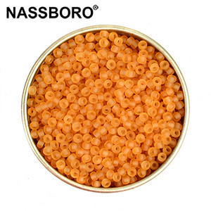 Kb.1000db 2 mm-es matt átlátszó cseh üveggyöngyök ékszerkészítéshez varázslatok Kralen magtávtartó laza gyöngyök barkácsolás kiegészítők