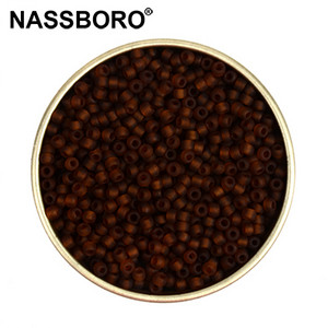 Kb.1000db 2 mm-es matt átlátszó cseh üveggyöngyök ékszerkészítéshez varázslatok Kralen magtávtartó laza gyöngyök barkácsolás kiegészítők