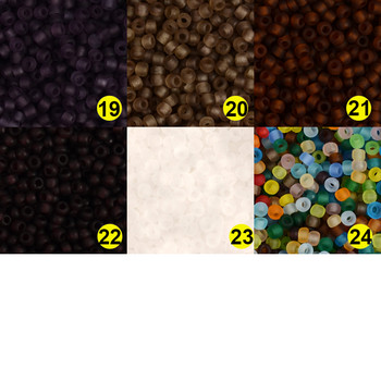 Περίπου 1000 τμχ 2mm Ματ διαφανείς τσέχικες γυάλινες χάντρες για κοσμήματα κατασκευής γούρια Kralen Seed Spacer Loose Beads DIY Αξεσουάρ