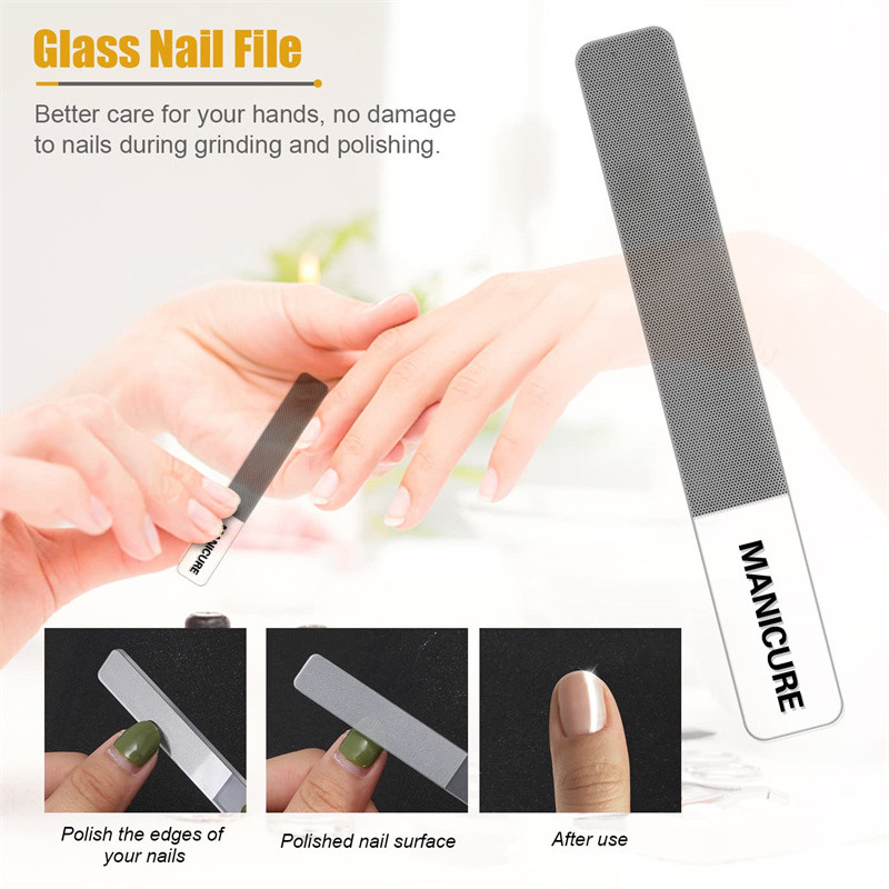 Manikiūro rinkinys 16 viename pilnai veikiantis rinkinys Profesionalūs nerūdijančio plieno pedikiūro rinkiniai su odiniu nešiojamu dėklu Idea Dovana