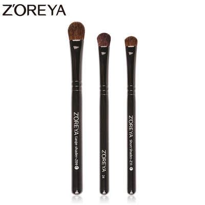 Zoreya Black Animal Pony Hair Eye Shadow Kists Makeup Kist Large Small Eye Brow Make Up Kist CosmeticTBeauty Kit Tools Veleprodaja