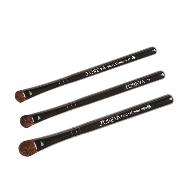 Zoreya Black Animal Pony Hair Eye Shadow Kists Makeup Kist Large Small Eye Brow Make Up Kist CosmeticTBeauty Kit Tools Veleprodaja