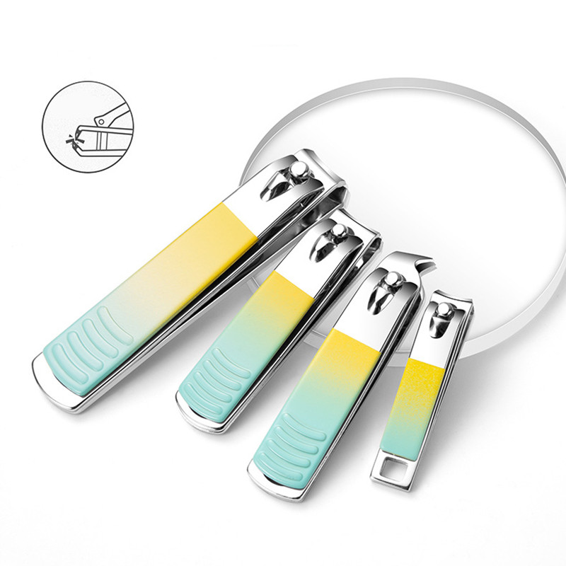 Novi set rezača za nokte iz 2023. Set škarica za nokte od nehrđajućeg čelika sa sklopivom torbom Kompleti rezača za manikuru Škare Šminka Alat za uljepšavanje