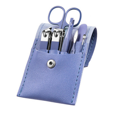 Set de manichiură Foarfece de calitate chirurgicală Mașină de tăiat unghii anti stropire Instrument Set de pedichiură Kit portabil de călătorie pentru acasă Foarfecă de unghii