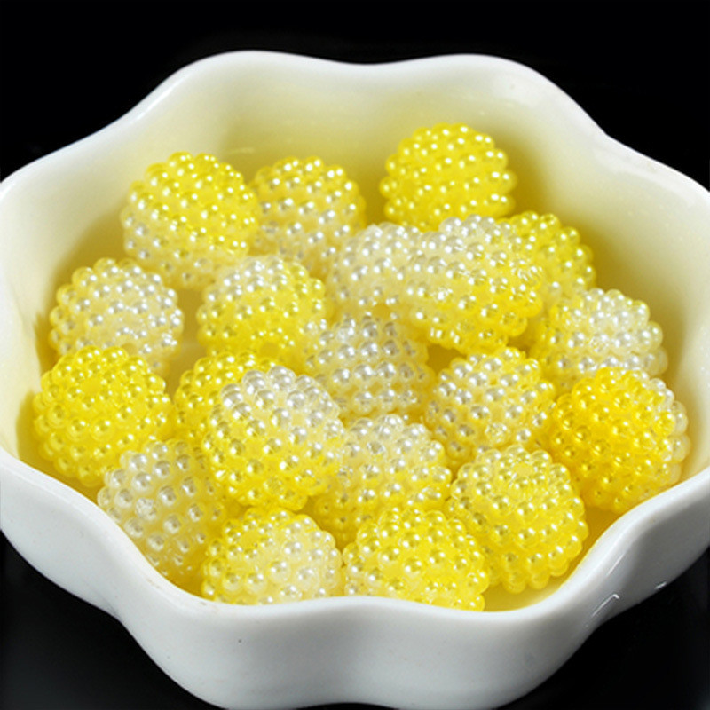 12/20 mm razmak Višebojni gradijent Akril Bayberry imitacija bisera Okrugle labave perle Ogrlica Narukvica Izrada nakita