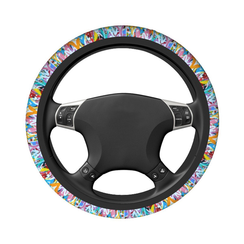 Navlaka za upravljač automobila u obliku srca, 38 cm, neklizajuća, Elastische Car-styling Dodaci za automobil