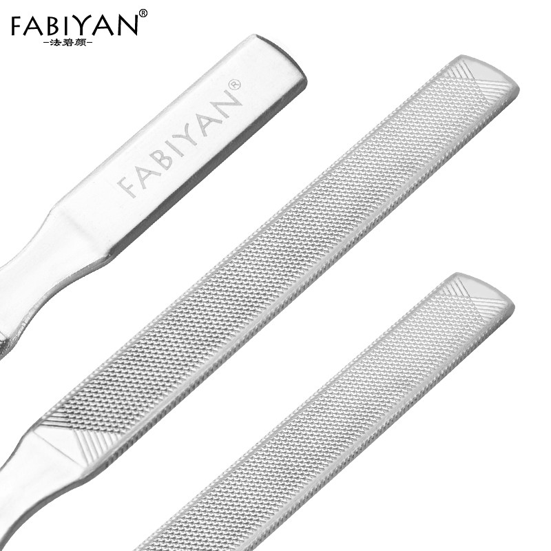 4/5/6 colio nagų dailės dildė Metalinė odelių stūmiklio valiklis nerūdijančio plieno dvipusis šveitimo buferis šlifavimo manikiūro pedikiūro įrankis