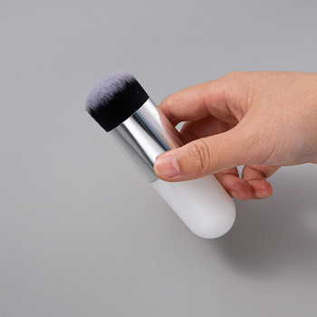 1 бр. New Chubby Pier Foundation Brush Flat Cream Makeup Brushes Професионална козметична четка за грим MakeupBrush Инструменти за грим