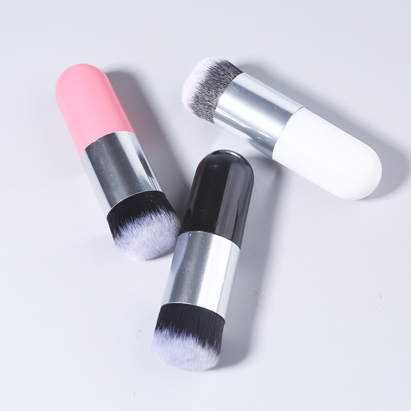 1 τεμ. New Chubby Pier Foundation Brush Flat Cream Πινέλα μακιγιάζ Επαγγελματικό πινέλο καλλυντικών Μακιγιάζ Εργαλεία μακιγιάζ