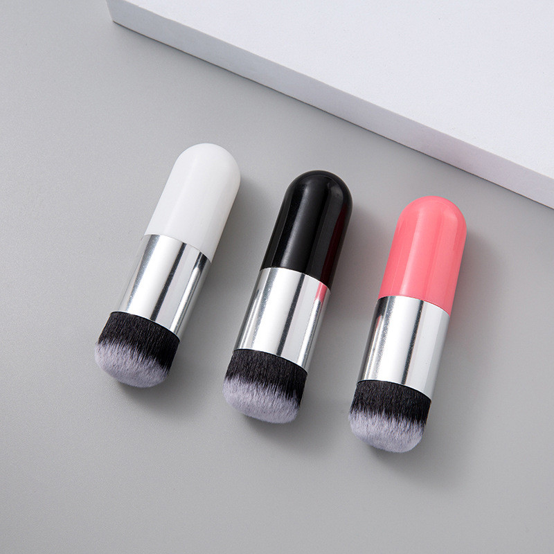 1 τεμ. New Chubby Pier Foundation Brush Flat Cream Πινέλα μακιγιάζ Επαγγελματικό πινέλο καλλυντικών Μακιγιάζ Εργαλεία μακιγιάζ