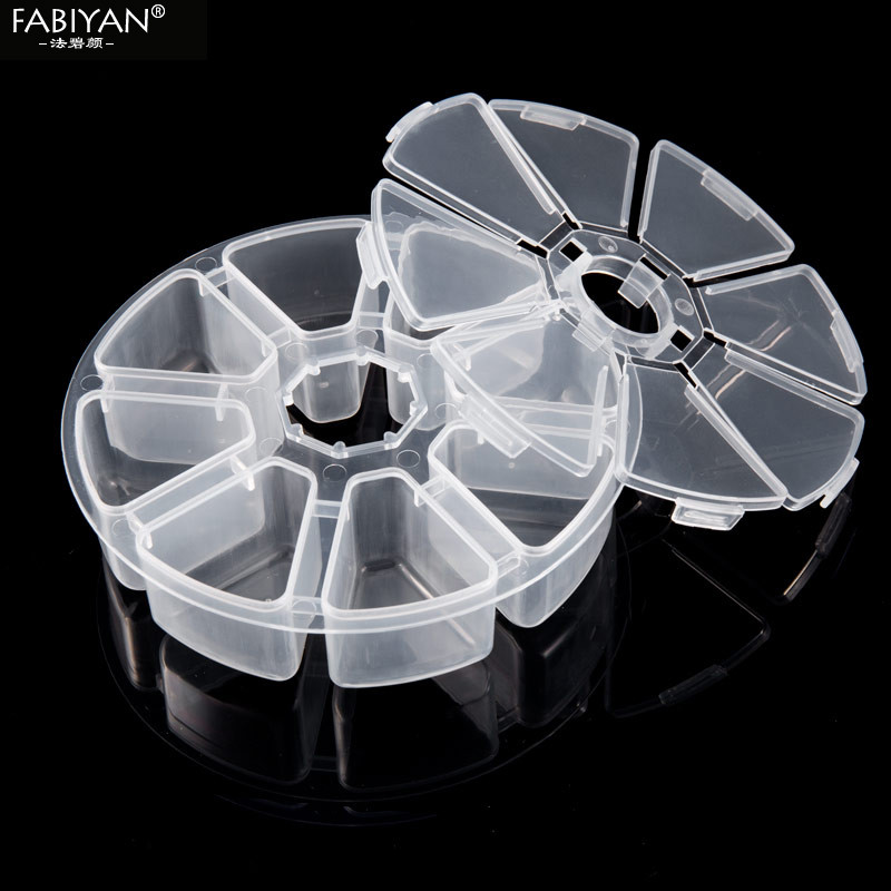 12 Grid Nail Art Πλαστικό Άδειο Κουτί Αποθήκευση Rhinestone Gem Crystal Glitter Beads Αξεσουάρ Διακόσμηση Organizer Θήκη δοχείου