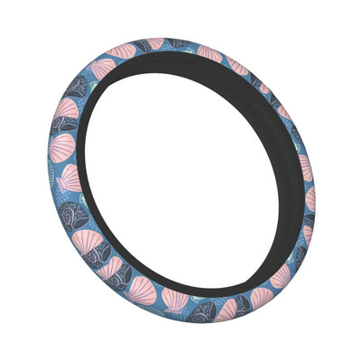 38 cm auto rooliratta kate Seashells Sea Ocean palmik rooliratta kaanel Autodekoratsioon rooliratta tarvikud