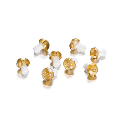 10/20 tk värvilised klaasseened helmed vahehoidik lahtised helmed kaelakee jaoks käevõru kõrvarõngad ehete valmistamine aksessuaarid hulgimüük