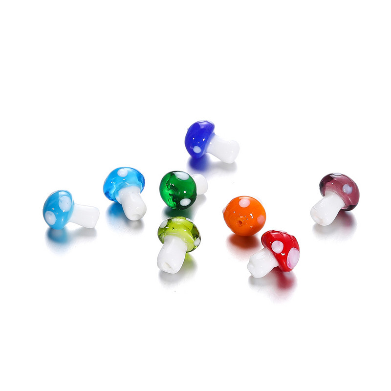 10/20 tk värvilised klaasseened helmed vahehoidik lahtised helmed kaelakee jaoks käevõru kõrvarõngad ehete valmistamine aksessuaarid hulgimüük