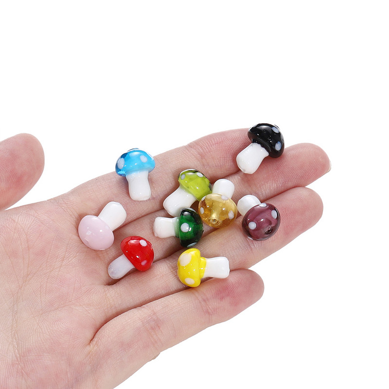 10/20 tk värvilised klaasseened helmed vahehoidik lahtised helmed kaelakee jaoks käevõru kõrvarõngad ehete valmistamine aksessuaarid hulgimüük