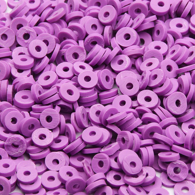 200/400/600 kom 6 mm ravan okrugli disk kralen od polimerske gline razmaknice perle za izradu nakita DIY boho ogrlica narukvica dodaci