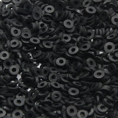 200/400/600 kom 6 mm ravan okrugli disk kralen od polimerske gline razmaknice perle za izradu nakita DIY boho ogrlica narukvica dodaci