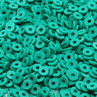 200/400/600 kom 6 mm ravan okrugli disk kralen od polimerske gline razmaknice perle za izradu nakita DIY boho ogrlica narukvica dodaci