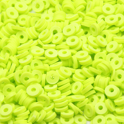 200/400/600 kom 6 mm ravan okrugli disk kralen od polimerske gline razmaknice perle za izradu nakita DIY boho ogrlica narukvica dodaci