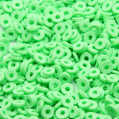 200/400/600 kom 6 mm ravan okrugli disk kralen od polimerske gline razmaknice perle za izradu nakita DIY boho ogrlica narukvica dodaci