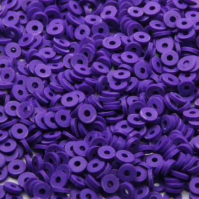 200/400/600 kom 6 mm ravan okrugli disk kralen od polimerske gline razmaknice perle za izradu nakita DIY boho ogrlica narukvica dodaci