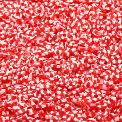 200/400/600 kom 6 mm ravan okrugli disk kralen od polimerske gline razmaknice perle za izradu nakita DIY boho ogrlica narukvica dodaci