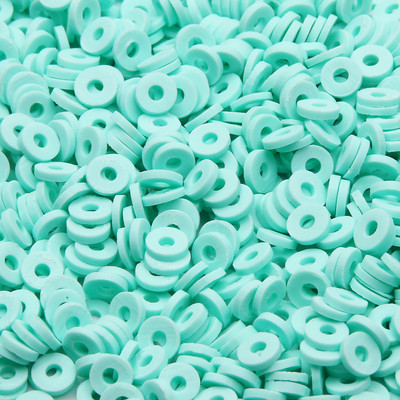 200/400/600 kom 6 mm ravan okrugli disk kralen od polimerske gline razmaknice perle za izradu nakita DIY boho ogrlica narukvica dodaci