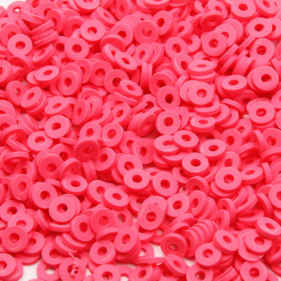 200/400/600 kom 6 mm ravan okrugli disk kralen od polimerske gline razmaknice perle za izradu nakita DIY boho ogrlica narukvica dodaci