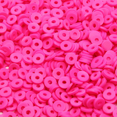 200/400/600 kom 6 mm ravan okrugli disk kralen od polimerske gline razmaknice perle za izradu nakita DIY boho ogrlica narukvica dodaci