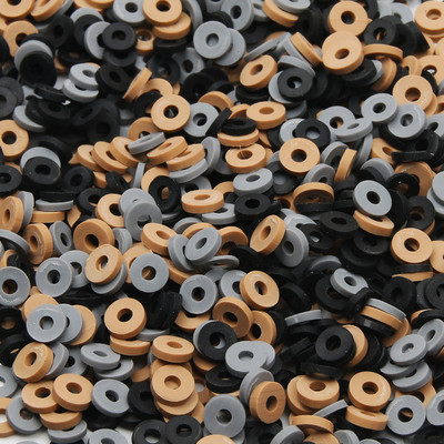 200/400/600 kom 6 mm ravan okrugli disk kralen od polimerske gline razmaknice perle za izradu nakita DIY boho ogrlica narukvica dodaci