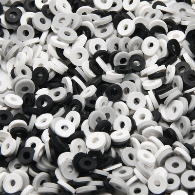 200/400/600 kom 6 mm ravan okrugli disk kralen od polimerske gline razmaknice perle za izradu nakita DIY boho ogrlica narukvica dodaci