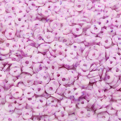 200/400/600 kom 6 mm ravan okrugli disk kralen od polimerske gline razmaknice perle za izradu nakita DIY boho ogrlica narukvica dodaci