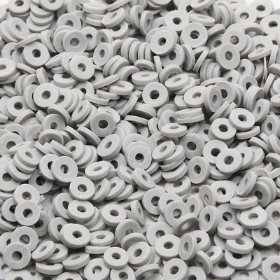 200/400/600 kom 6 mm ravan okrugli disk kralen od polimerske gline razmaknice perle za izradu nakita DIY boho ogrlica narukvica dodaci