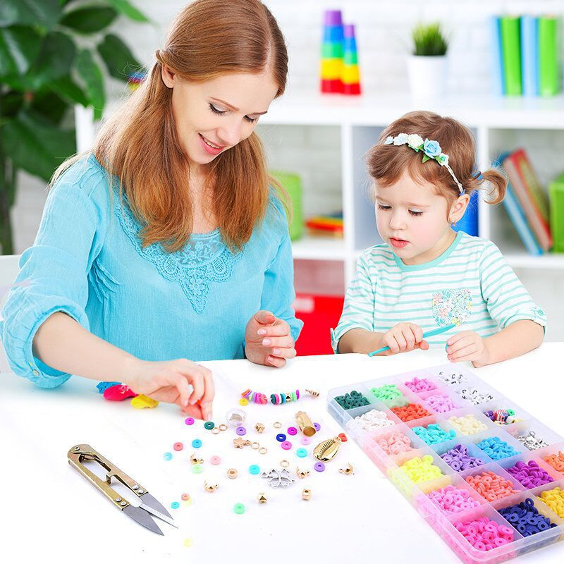 200/400/600 kom 6 mm ravan okrugli disk kralen od polimerske gline razmaknice perle za izradu nakita DIY boho ogrlica narukvica dodaci