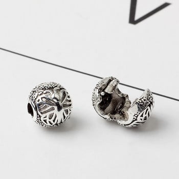 Нова оригинална сплав от мъниста Love Star Flower Clip Stopper Charm Fit Pandora Гривна Гривна Колие Направи си сам дамски бижута