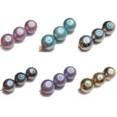 Helkivad ümmargused helmed Mitmekülgne helmed isetegemise projektide ja kodukaunistuste jaoks