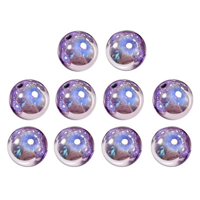 Helkivad ümmargused helmed Mitmekülgne helmed isetegemise projektide ja kodukaunistuste jaoks