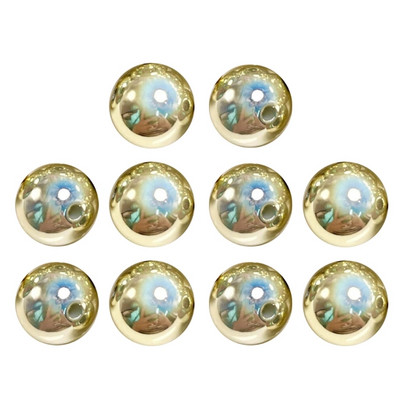 Helkivad ümmargused helmed Mitmekülgne helmed isetegemise projektide ja kodukaunistuste jaoks