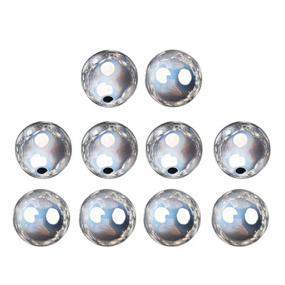 Helkivad ümmargused helmed Mitmekülgne helmed isetegemise projektide ja kodukaunistuste jaoks