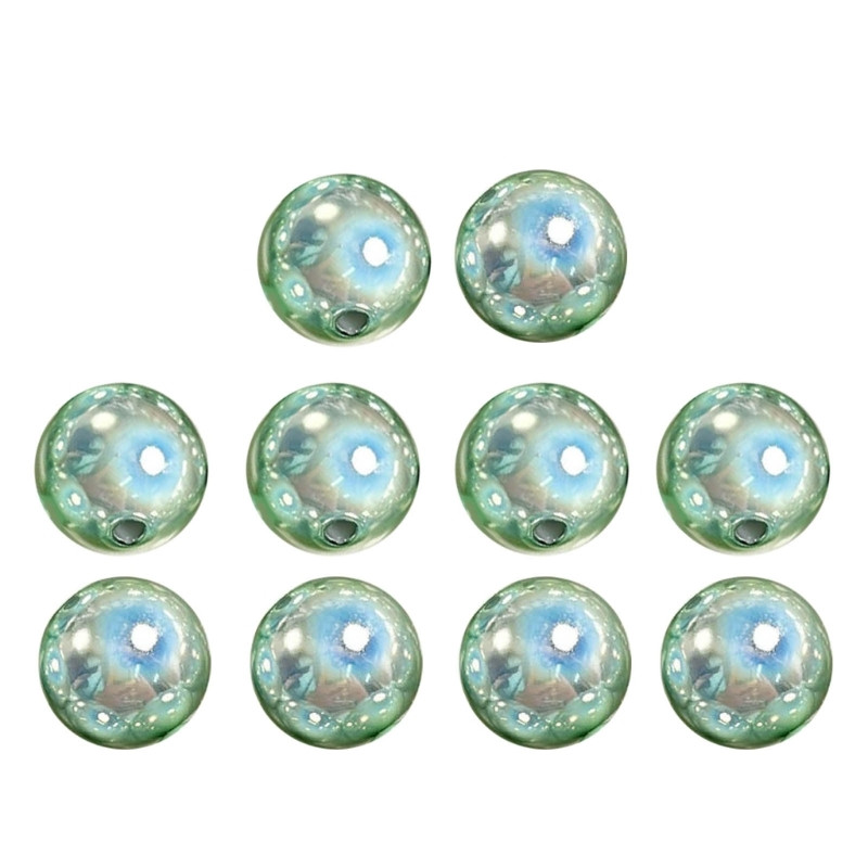 Helkivad ümmargused helmed Mitmekülgne helmed isetegemise projektide ja kodukaunistuste jaoks