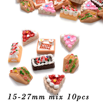 iYOE rózsaszín átlátszó őszibarack gyöngyök gyanta gyümölcs gyöngyök ékszerekhez karkötő nyaklánc medál barkács kézműves dísz