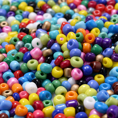 2mm 3mm 4mm Effect of The Cream Charm Τσέχικες γυάλινες χάντρες σπόρων για κοσμήματα που κάνουν DIY χειροποίητα αξεσουάρ βραχιολιών