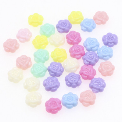 CHONGAI 20 tk kommivärvi akrüülist ümmarguse palli vahehelmed ehete valmistamiseks isetegemise ehete tarvikud käsitöö jaoks