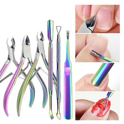 Arte Clavo maniküürikomplekt küünte kunstitööriistad lihvimisriba surnud naha käärid küüneeemaldaja tolmuharjaviil Elektriline küünepuurimasin